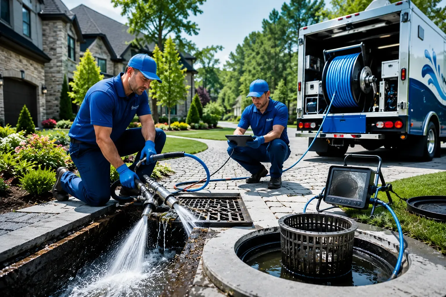 Local outdoor drain cleaning professionals in Brook Park, MN